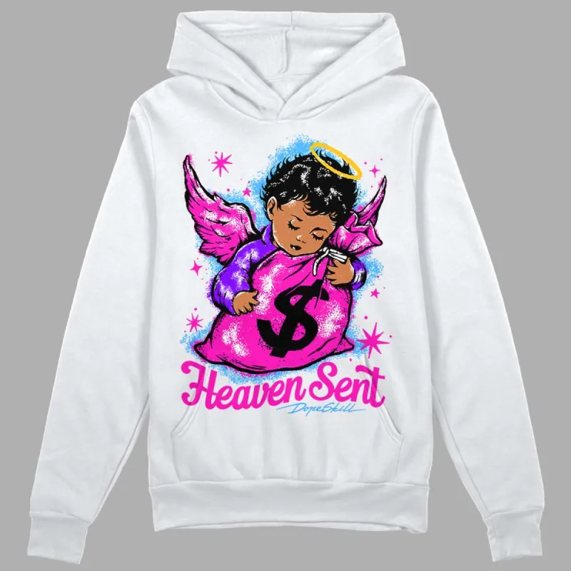 Dunk Active Fuchsia DopeSkill Hoodie Sweatshirt Heaven Sent Graphic sold by DopeSkill