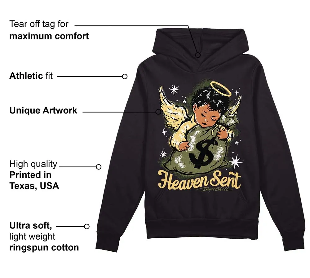 Craft Olive 4s DopeSkill Hoodie Sweatshirt Heaven Sent Graphic sold by DopeSkill product image thumbnail 3