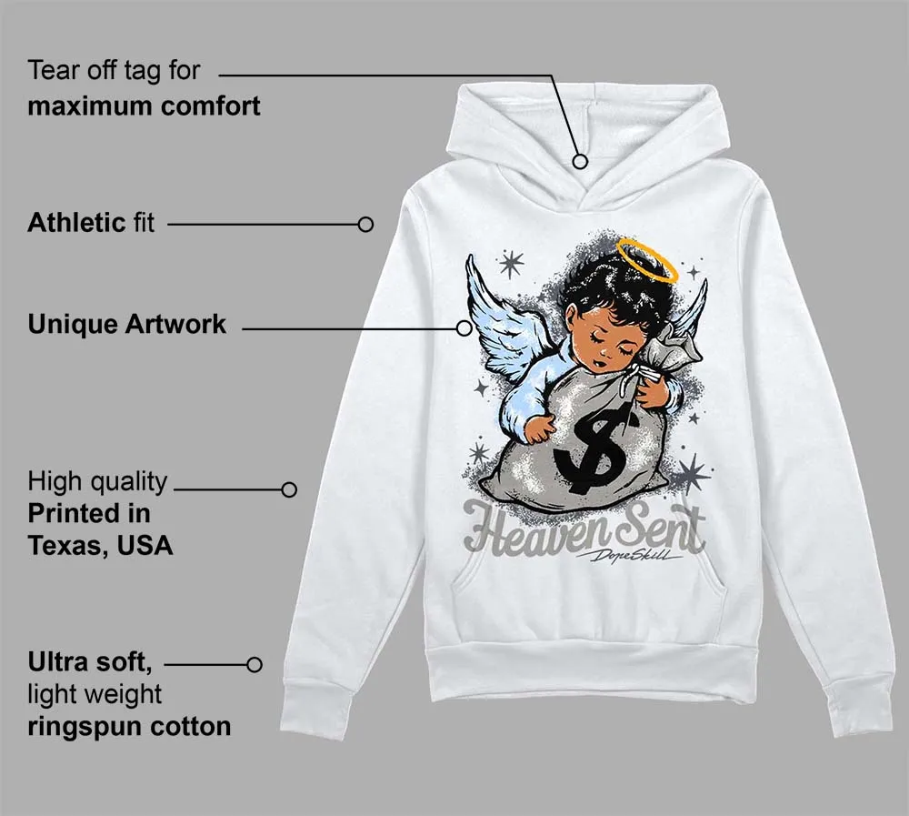 Cool Grey 11s DopeSkill Hoodie Sweatshirt Heaven Sent Graphic sold by DopeSkill product image thumbnail 3