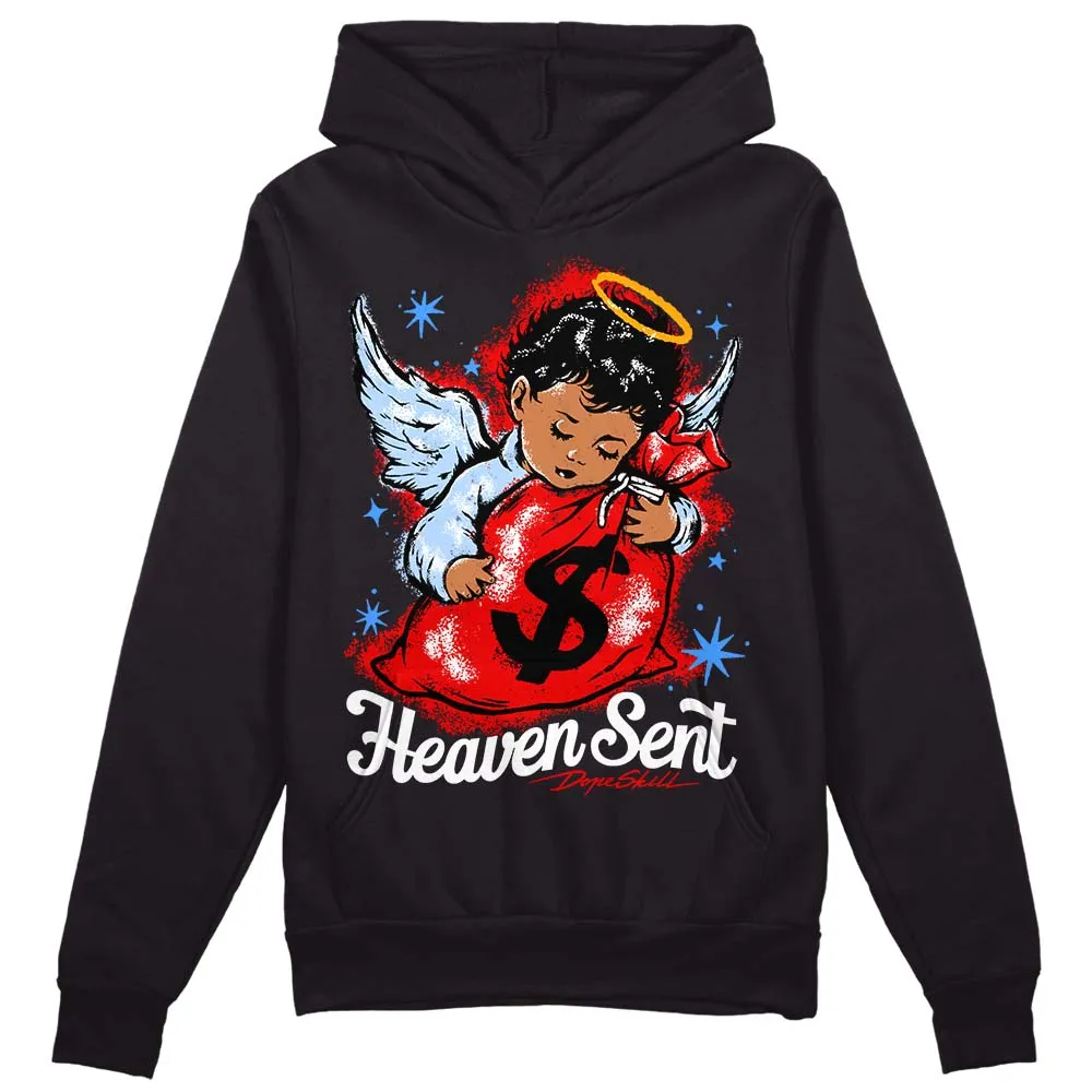 Cherry 11s DopeSkill Hoodie Sweatshirt Heaven Sent Graphic sold by DopeSkill product image thumbnail 2