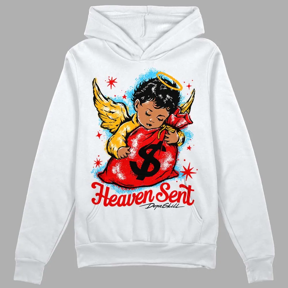 Red Collection DopeSkill Hoodie Sweatshirt Heaven Sent Graphic sold by DopeSkill product image thumbnail 2