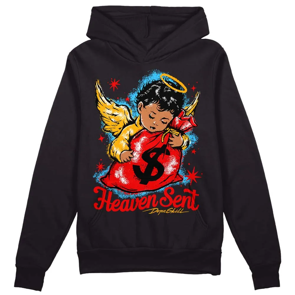 Red Collection DopeSkill Hoodie Sweatshirt Heaven Sent Graphic sold by DopeSkill