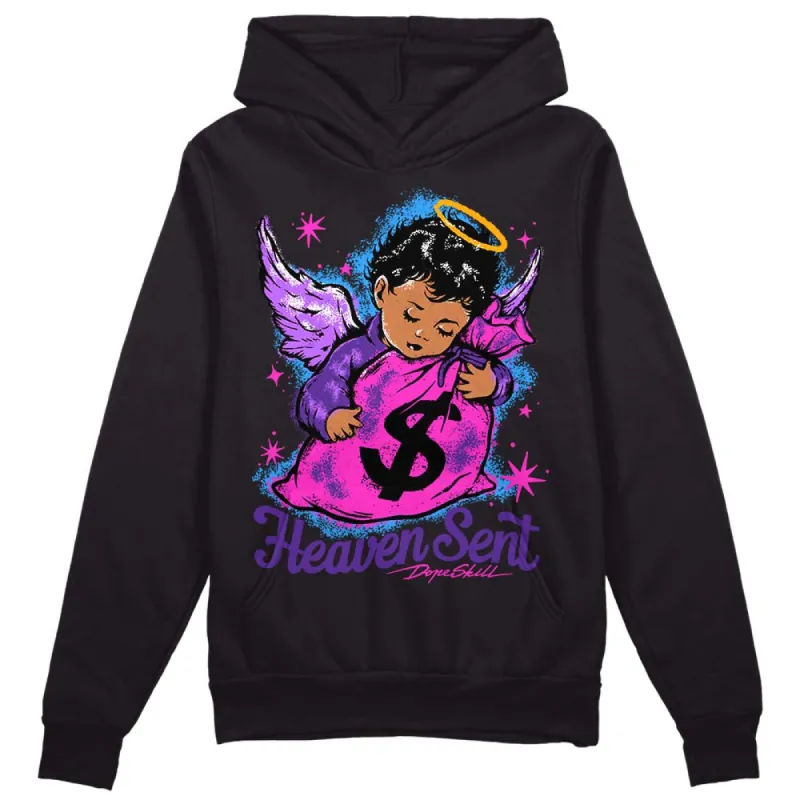PURPLE Collection DopeSkill Hoodie Sweatshirt Heaven Sent Graphic sold by DopeSkill