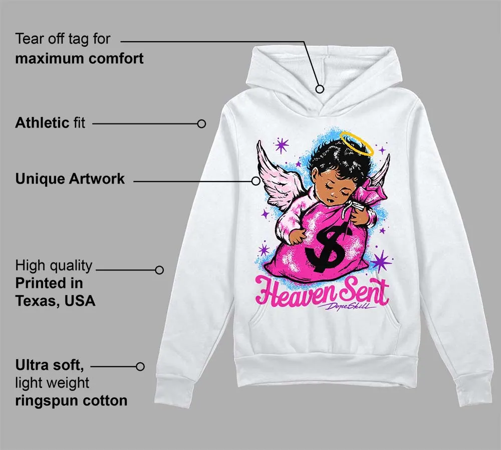 Pink Collection DopeSkill Hoodie Sweatshirt Heaven Sent Graphic sold by DopeSkill product image thumbnail 3
