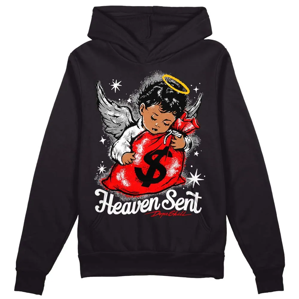 Black and White Collection DopeSkill Hoodie Sweatshirt Heaven Sent Graphic sold by DopeSkill