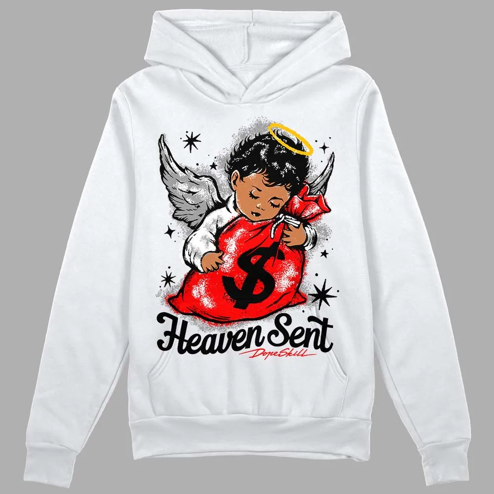 Black and White Collection DopeSkill Hoodie Sweatshirt Heaven Sent Graphic sold by DopeSkill product image thumbnail 2