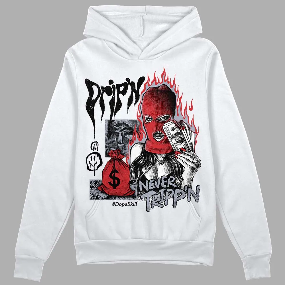 Bred Reimagined 4s DopeSkill Hoodie Sweatshirt Drip'n Never Tripp'n Graphic sold by DopeSkill product image thumbnail 2