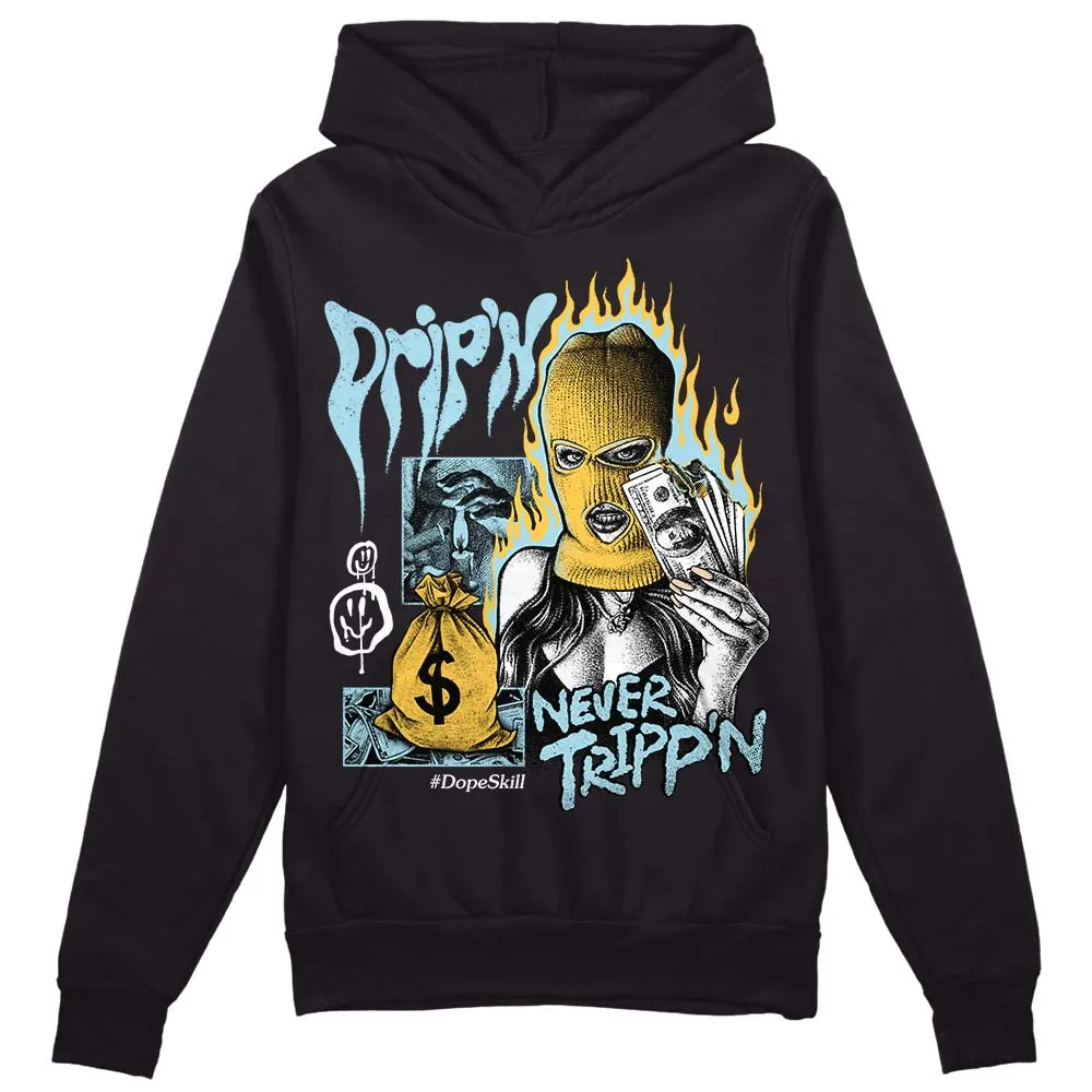 Blue Grey 13s DopeSkill Hoodie Sweatshirt Drip'n Never Tripp'n Graphic sold by DopeSkill product image thumbnail 2