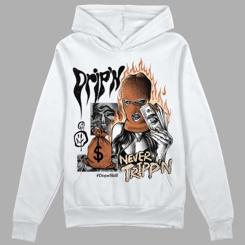 Craft Ivory 3s DopeSkill Hoodie Sweatshirt Drip'n Never Tripp'n Graphic made by DopeSkill