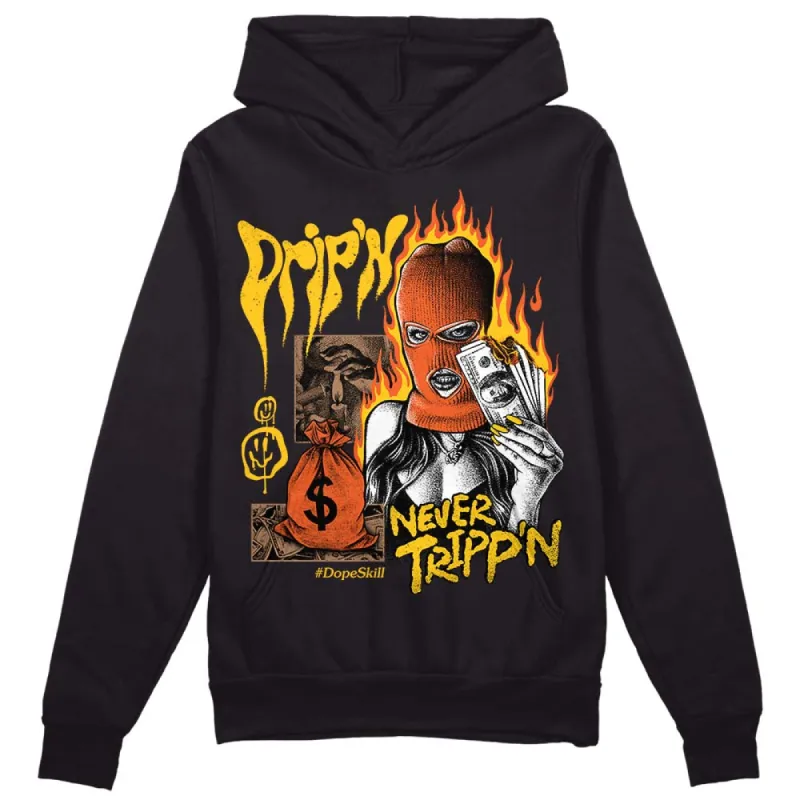 Yellow Collection DopeSkill Hoodie Sweatshirt Drip'n Never Tripp'n Graphic sold by DopeSkill