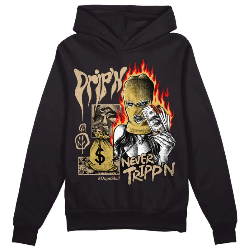 TAN Collection DopeSkill Hoodie Sweatshirt Drip'n Never Tripp'n Graphic sold by DopeSkill