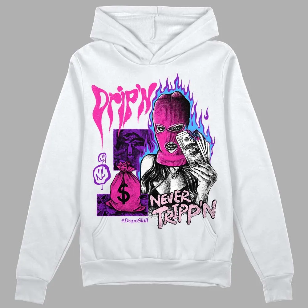 Pink Collection DopeSkill Hoodie Sweatshirt Drip'n Never Tripp'n Graphic sold by DopeSkill