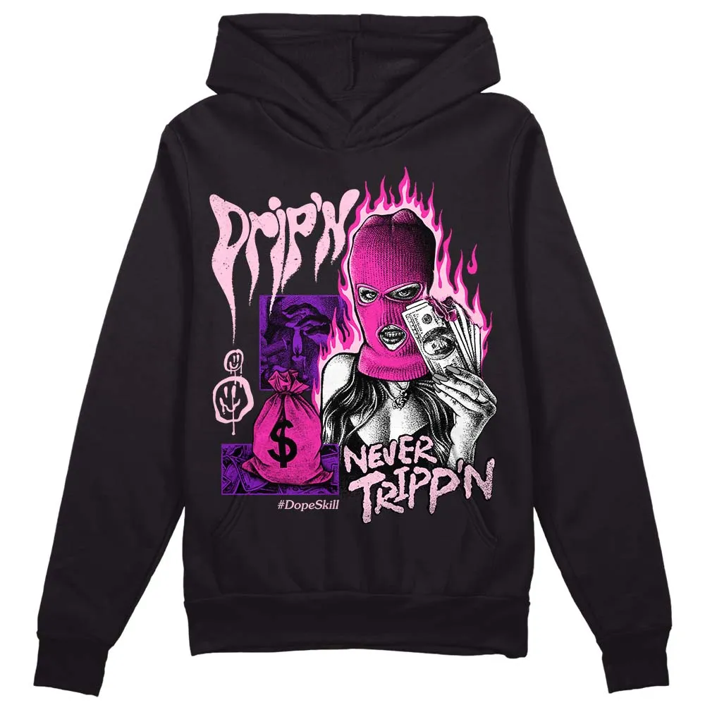 Pink Collection DopeSkill Hoodie Sweatshirt Drip'n Never Tripp'n Graphic sold by DopeSkill product image thumbnail 2
