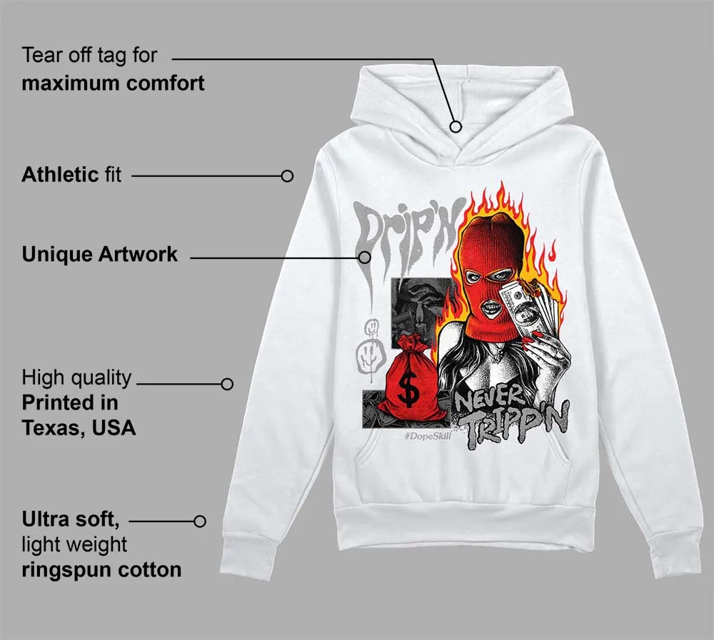 Grey Collection DopeSkill Hoodie Sweatshirt Drip'n Never Tripp'n Graphic sold by DopeSkill product image thumbnail 3
