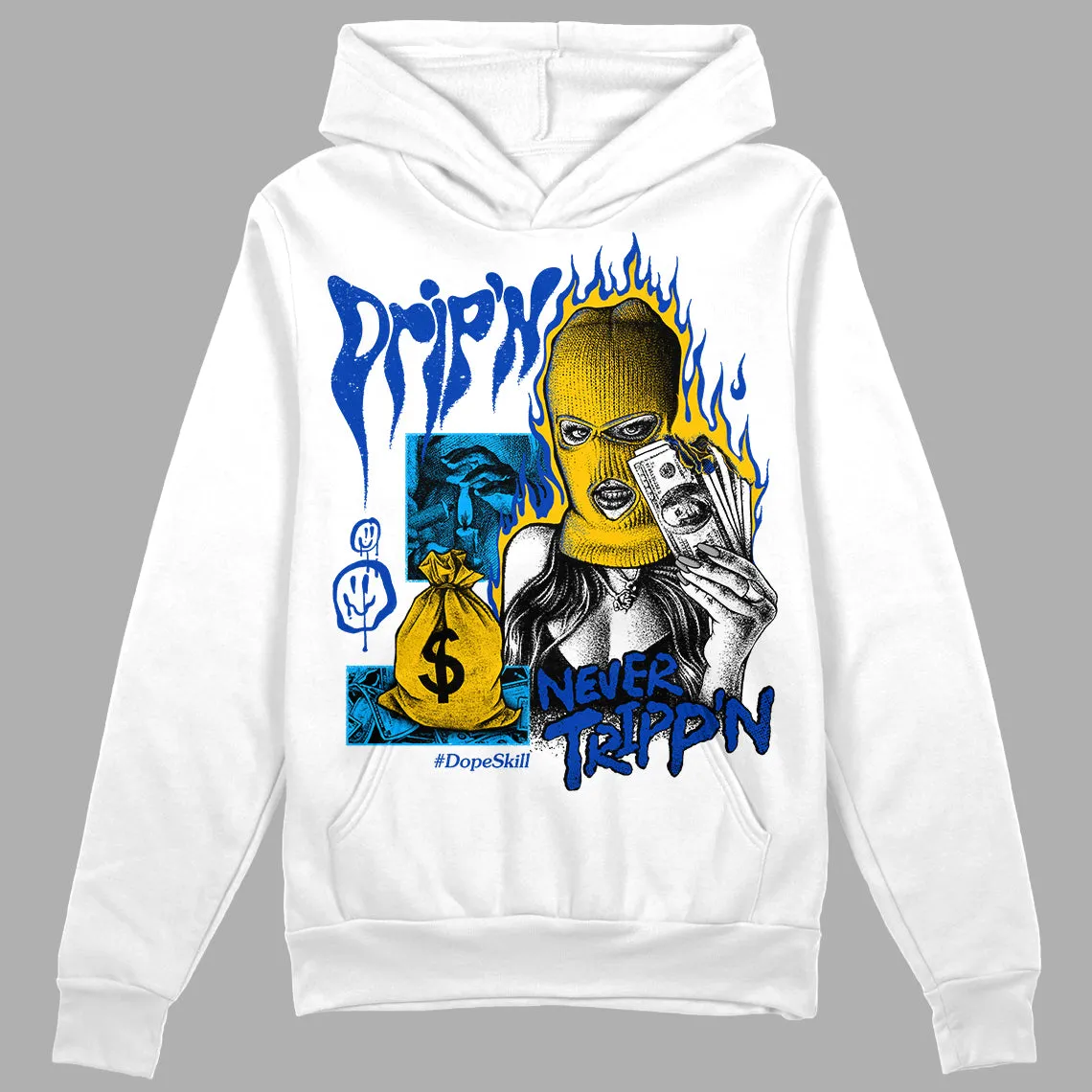 Laney 14s DopeSkill Hoodie Sweatshirt Drip'n Never Tripp'n Graphic sold by DopeSkill product image thumbnail 2