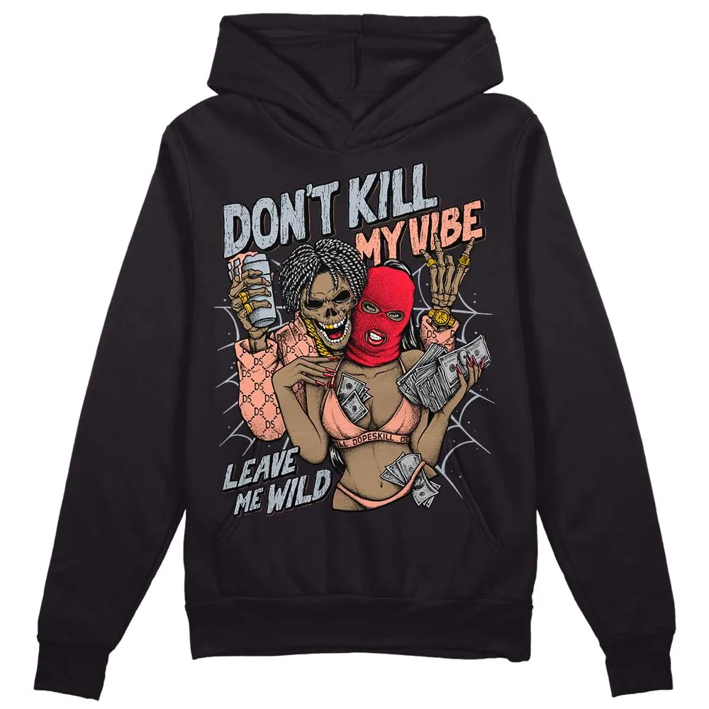 Crimson Bliss 5s DopeSkill Hoodie Sweatshirt Don't Kill My Vibe Graphic sold by DopeSkill product image thumbnail 2