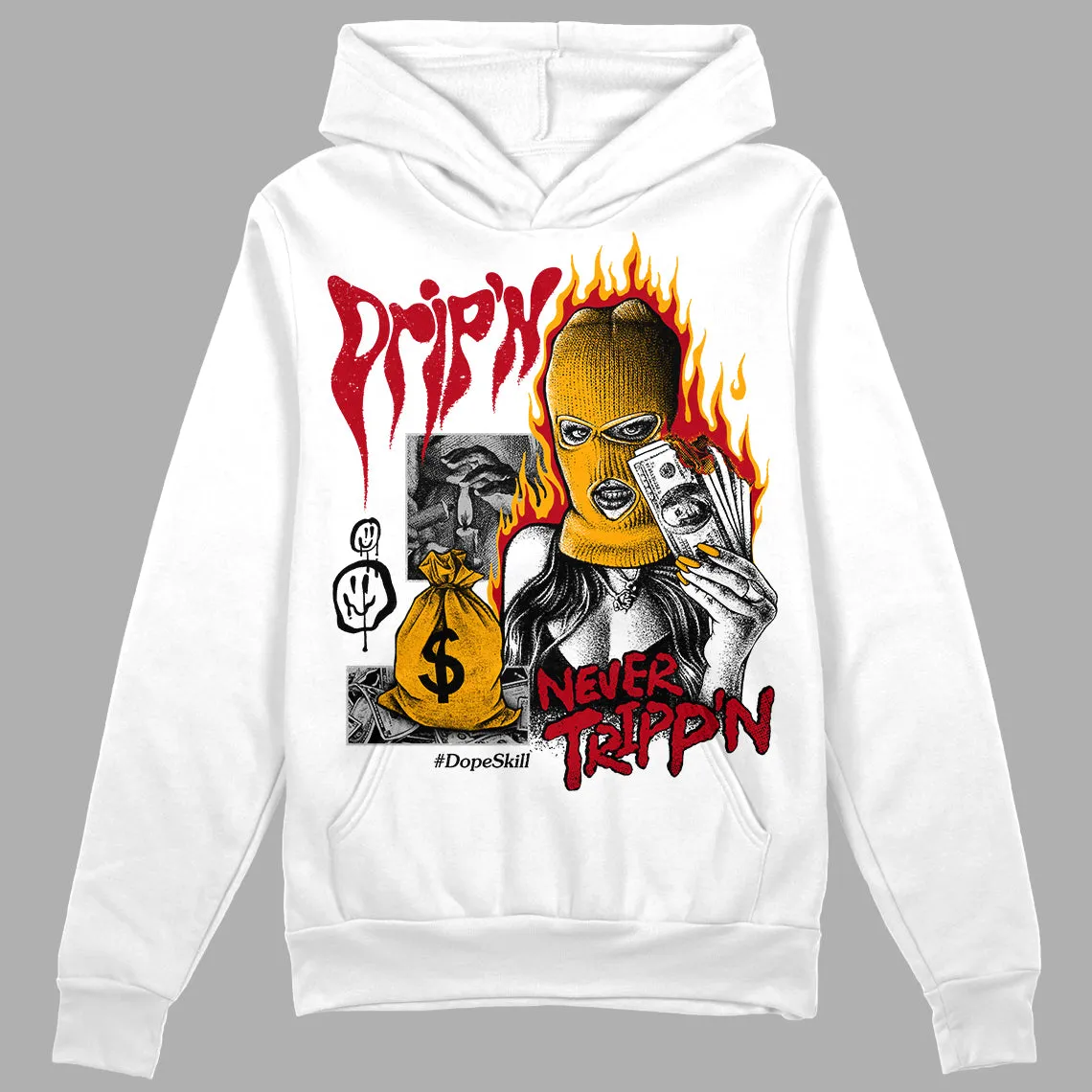 Citrus 7s DopeSkill Hoodie Sweatshirt Drip'n Never Tripp'n Graphic sold by DopeSkill product image thumbnail 2