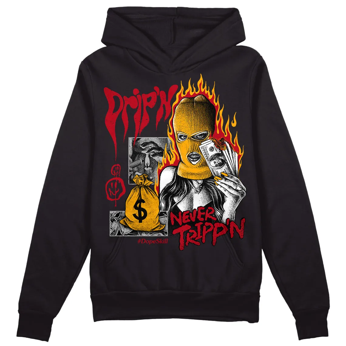 Citrus 7s DopeSkill Hoodie Sweatshirt Drip'n Never Tripp'n Graphic sold by DopeSkill