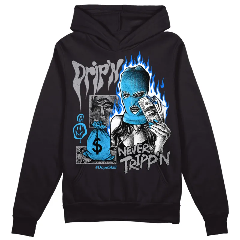 Chambray 7s DopeSkill Hoodie Sweatshirt Drip'n Never Tripp'n Graphic sold by DopeSkill