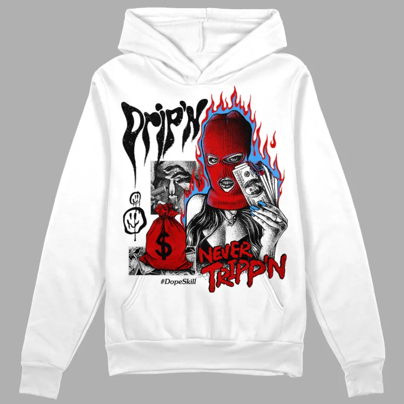 Black Toe 1s DopeSkill Hoodie Sweatshirt Drip'n Never Tripp'n Graphic sold by DopeSkill