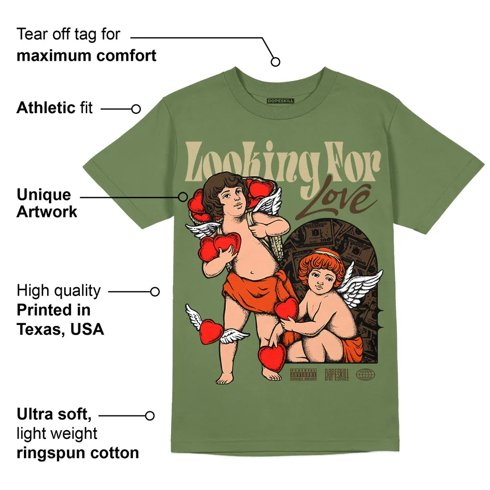 Olive Collection DopeSkill Olive T-shirt Looking For Love Graphic sold by DopeSkill product image thumbnail 2