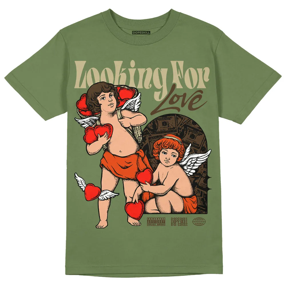 Olive Collection DopeSkill Olive T-shirt Looking For Love Graphic sold by DopeSkill