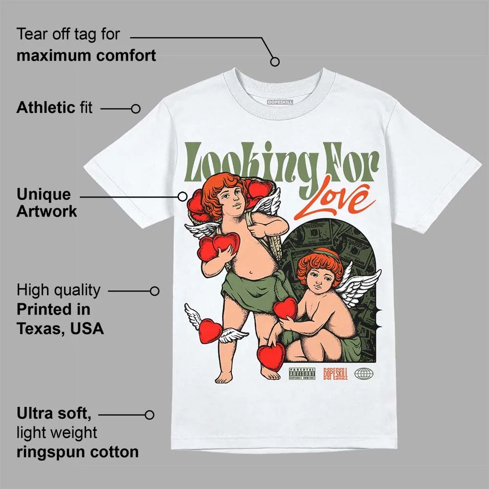 Olive Collection DopeSkill T-Shirt Looking For Love Graphic sold by DopeSkill product image thumbnail 3