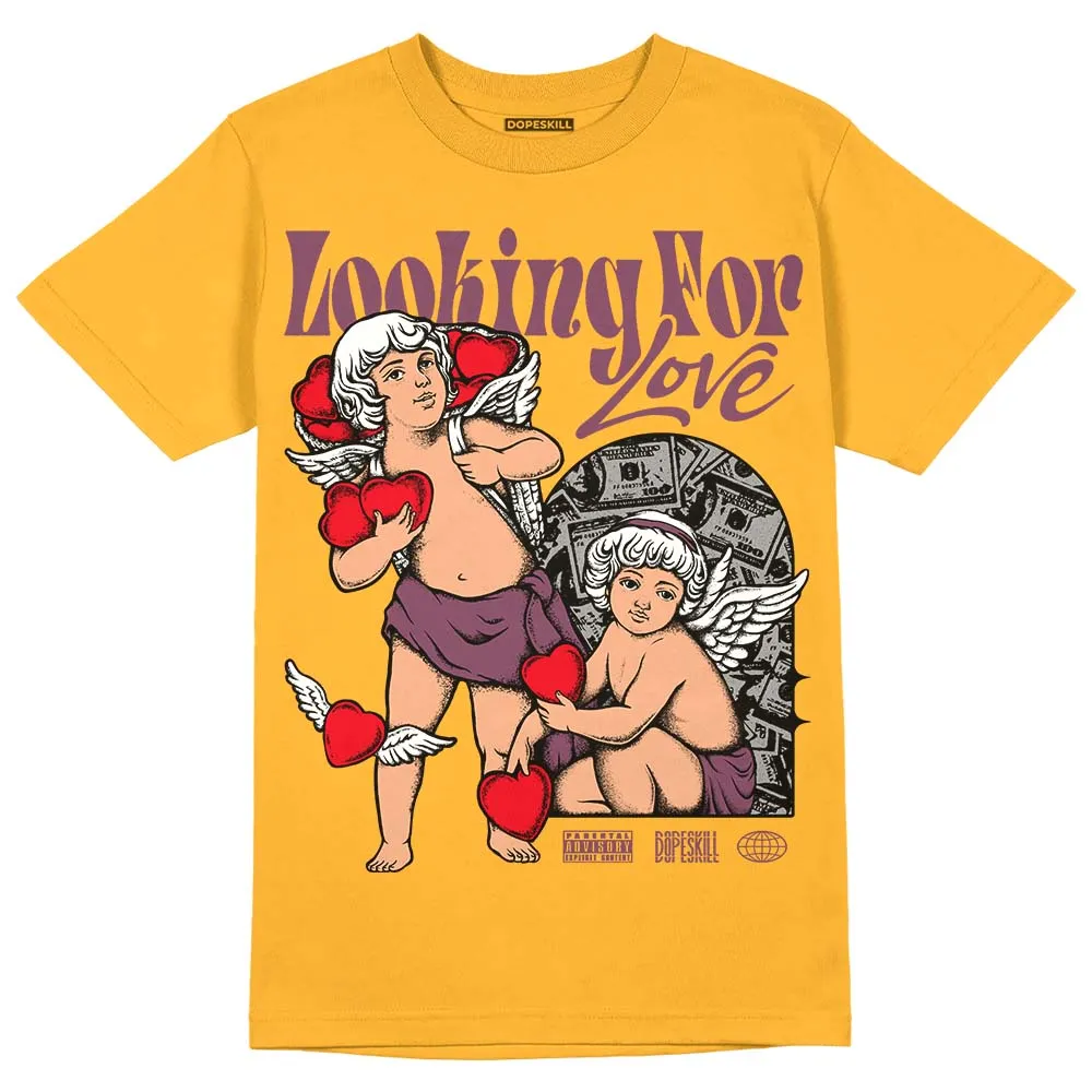 Brotherhood 1s High OG DopeSkill University Gold T-shirt Looking For Love Graphic sold by DopeSkill