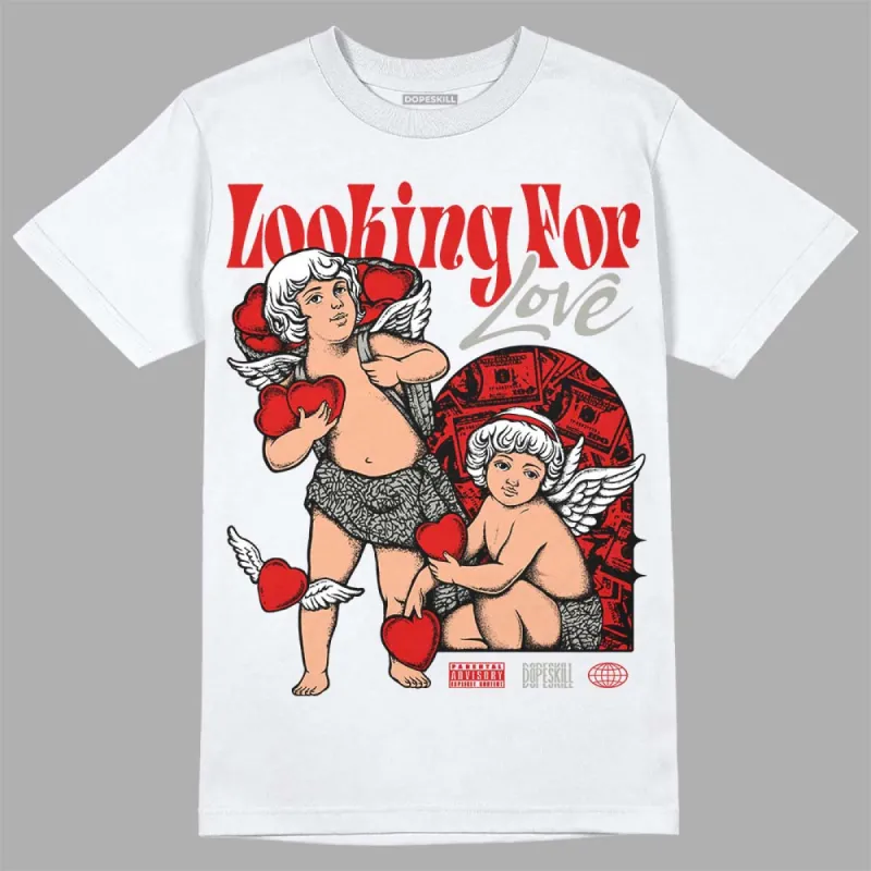 Fire Red 3s DopeSkill T-Shirt Looking For Love Graphic sold by DopeSkill