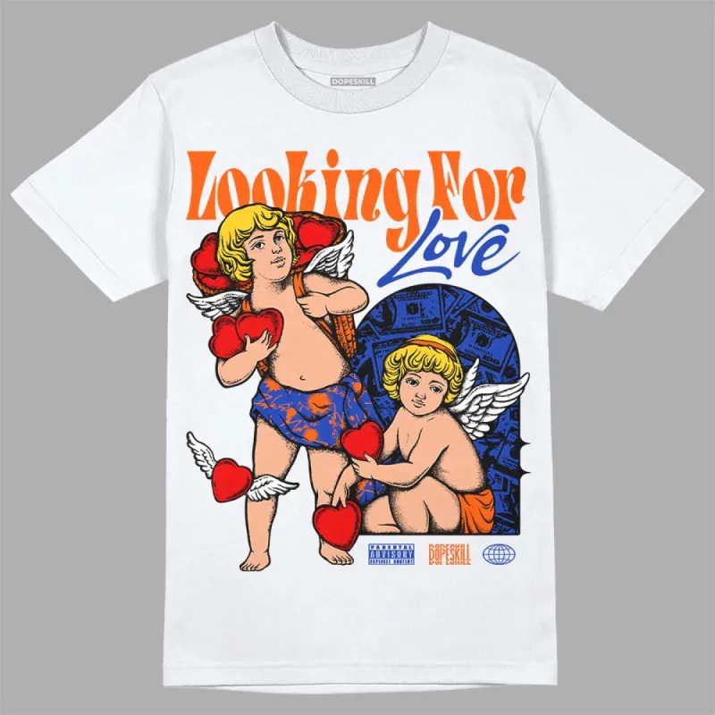 Dunk Futura Orange Blaze DopeSkill T-Shirt Looking For Love Graphic sold by DopeSkill