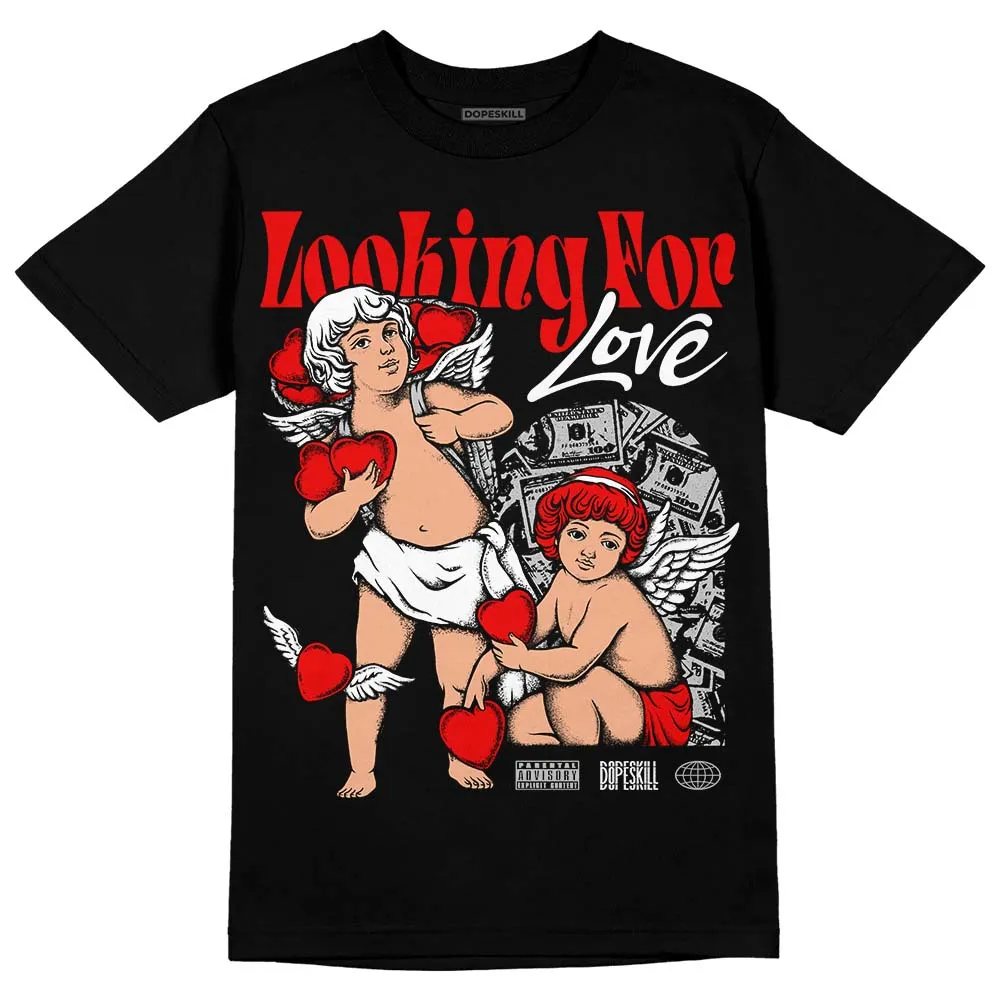 Cherry 12s DopeSkill T-Shirt Looking For Love Graphic sold by DopeSkill product image thumbnail 2