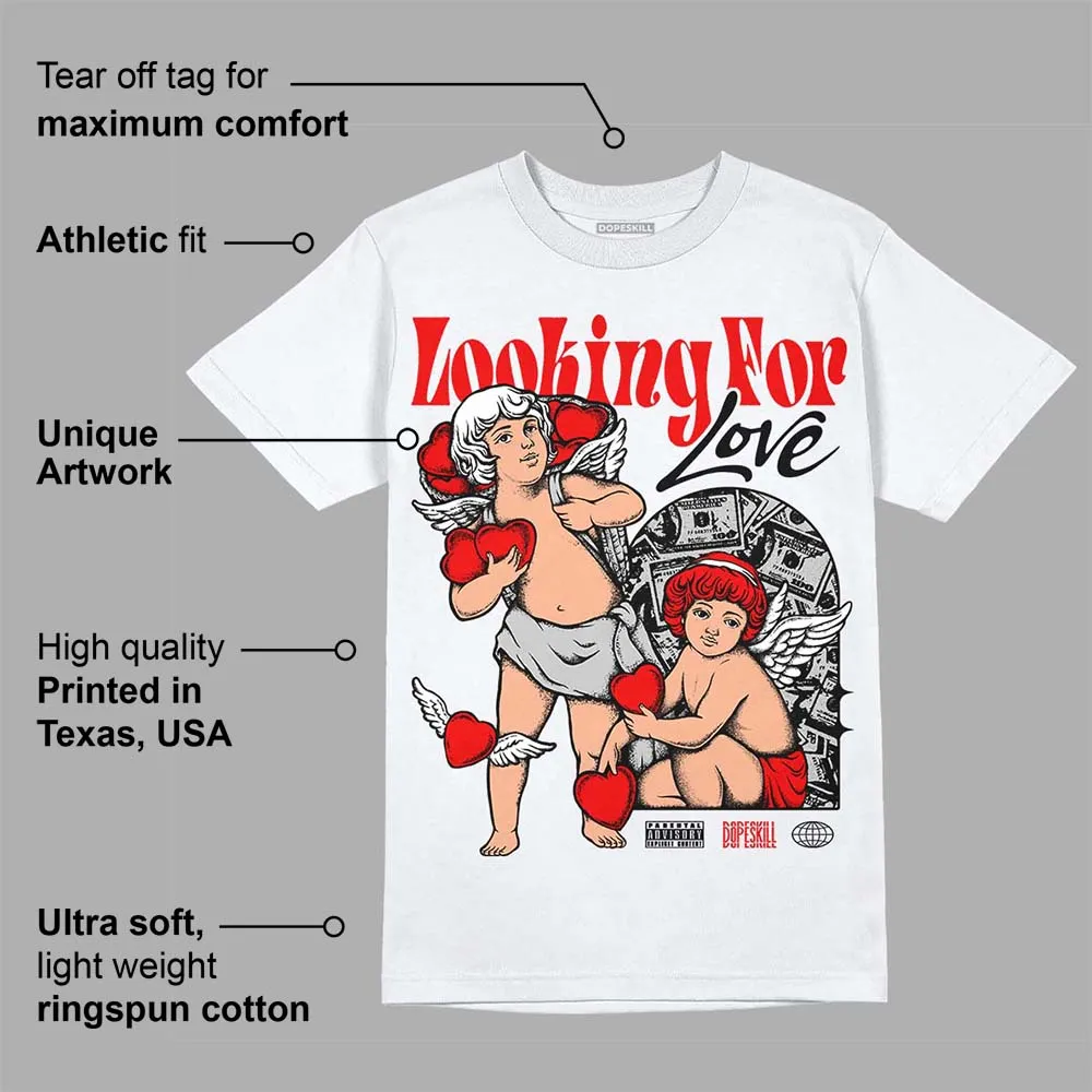 Cherry 12s DopeSkill T-Shirt Looking For Love Graphic sold by DopeSkill product image thumbnail 3