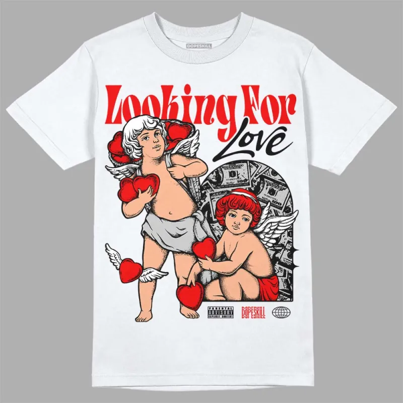 Cherry 12s DopeSkill T-Shirt Looking For Love Graphic sold by DopeSkill