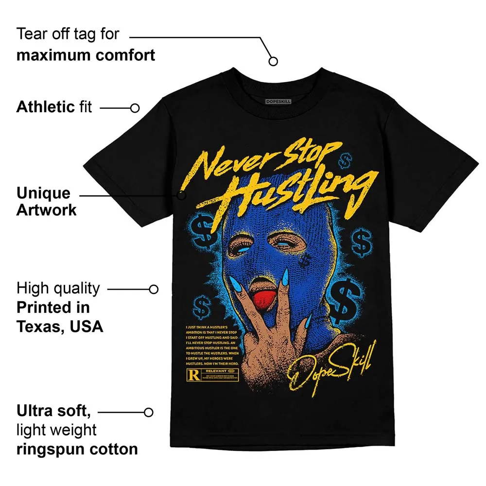 Laney 14s DopeSkill T-Shirt Never Stop Hustling Graphic sold by DopeSkill product image thumbnail 3