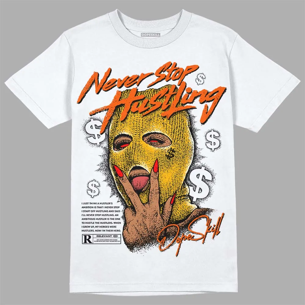 Goldenrod Dunk DopeSkill T-Shirt Never Stop Hustling Graphic sold by DopeSkill product image thumbnail 2