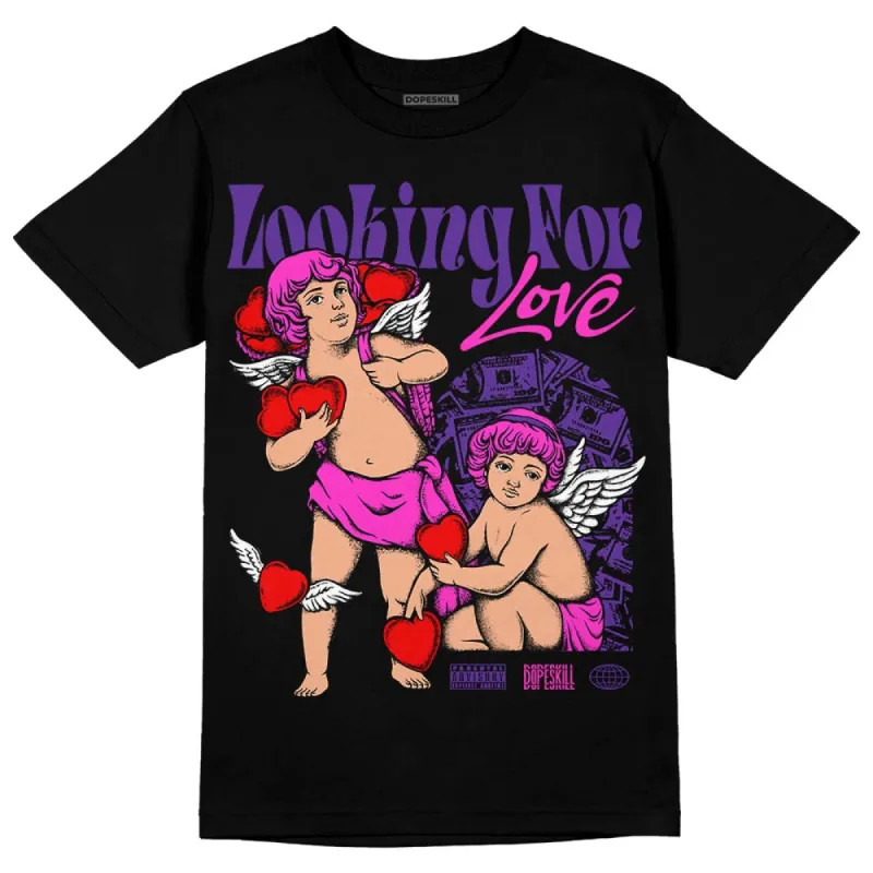 PURPLE Collection DopeSkill T-Shirt Looking For Love Graphic sold by DopeSkill