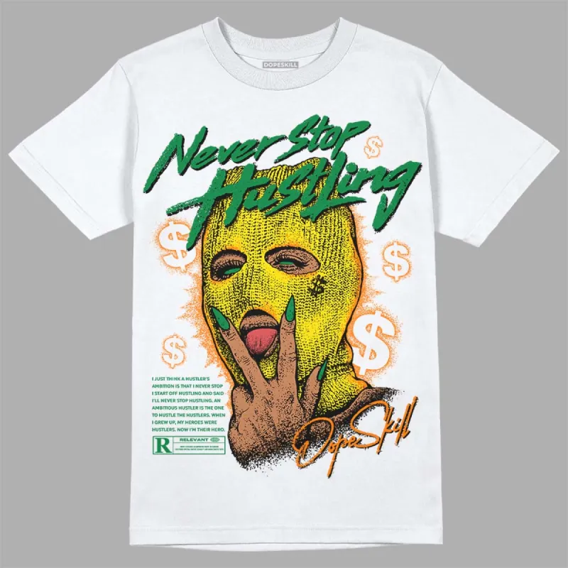 Dunk Reverse Brazil DopeSkill T-Shirt Never Stop Hustling Graphic sold by DopeSkill