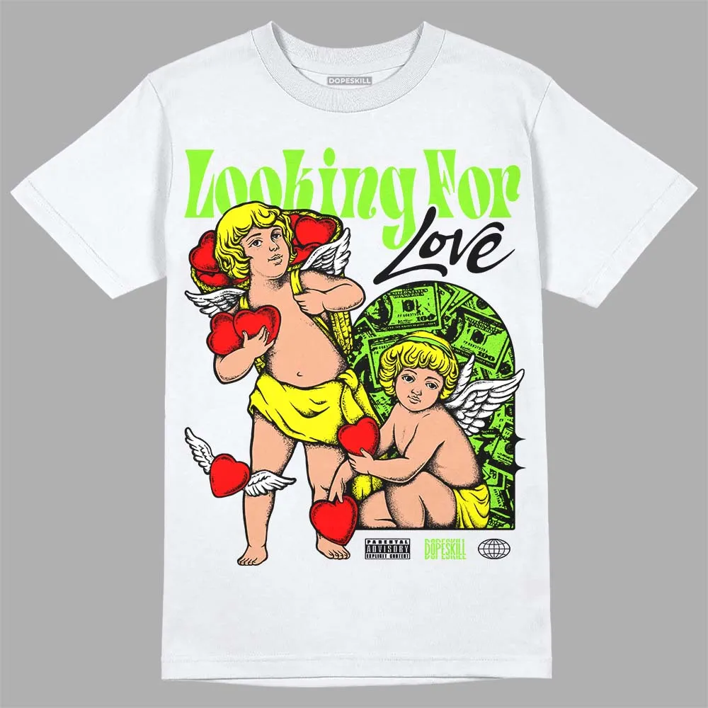 Neon Green Collection DopeSkill T-Shirt Looking For Love Graphic sold by DopeSkill product image thumbnail 2