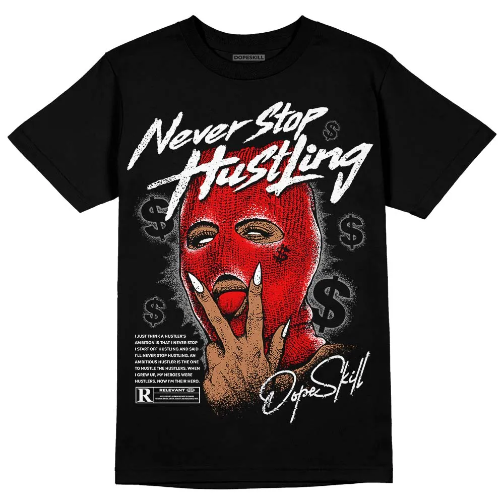 Dunk Panda White Black DopeSkill T-Shirt Never Stop Hustling Graphic sold by DopeSkill
