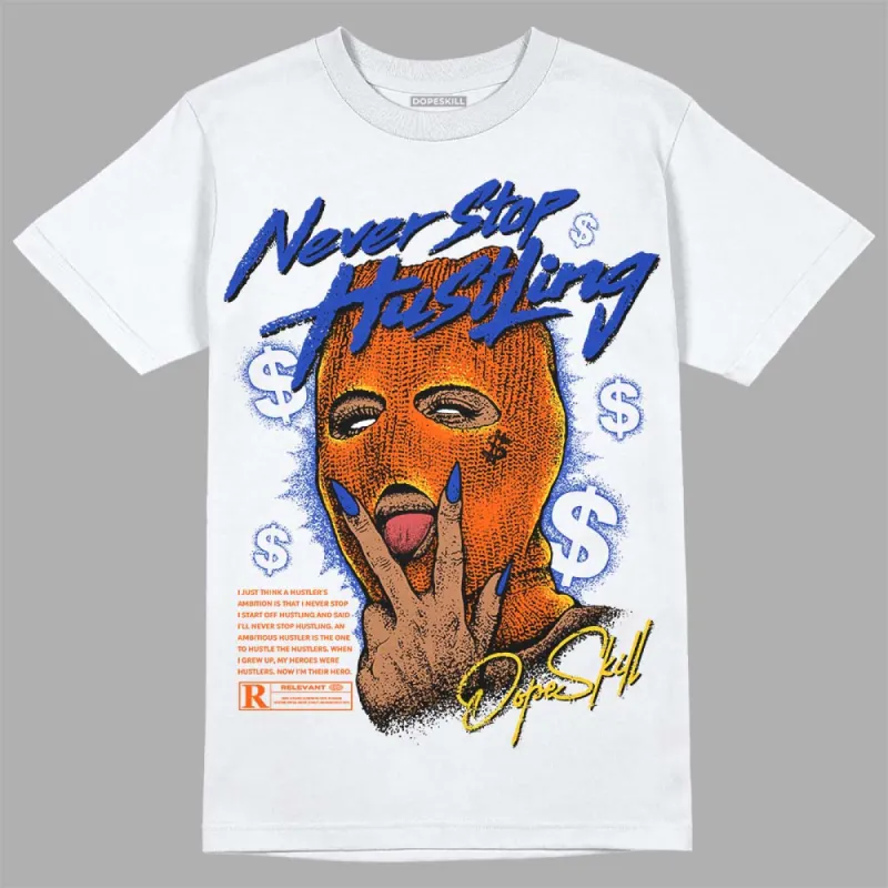 Dunk Futura Orange Blaze DopeSkill T-Shirt Never Stop Hustling Graphic sold by DopeSkill