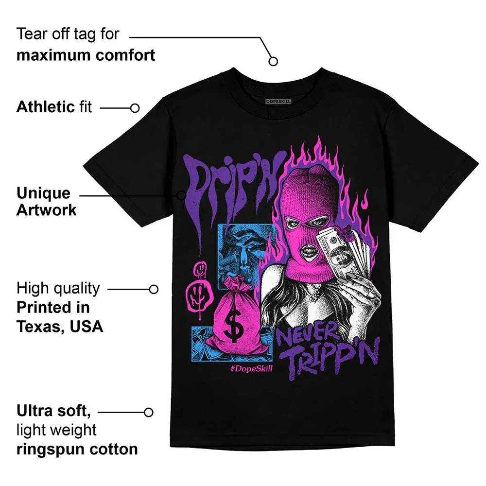 PURPLE Collection DopeSkill T-Shirt Drip'n Never Tripp'n Graphic sold by DopeSkill product image thumbnail 3