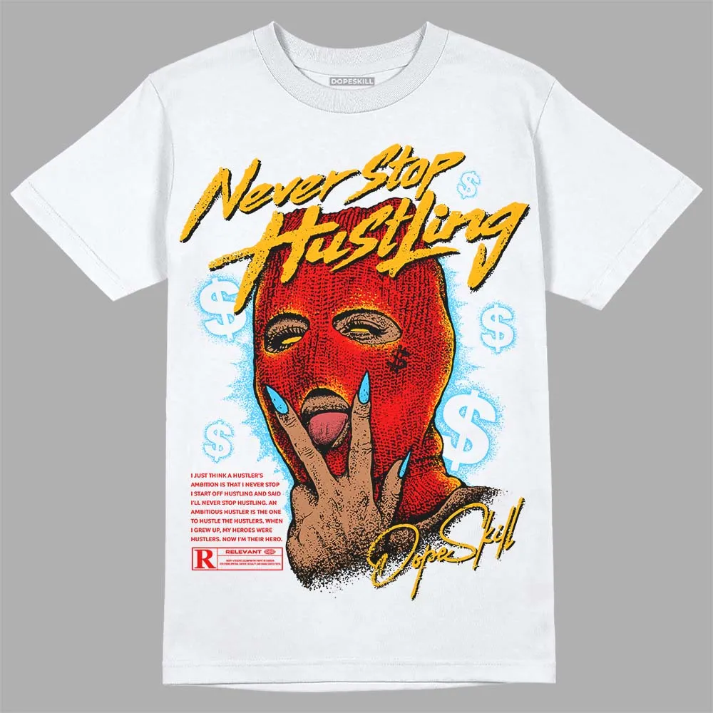 Red Collection DopeSkill T-Shirt Never Stop Hustling Graphic sold by DopeSkill product image thumbnail 2