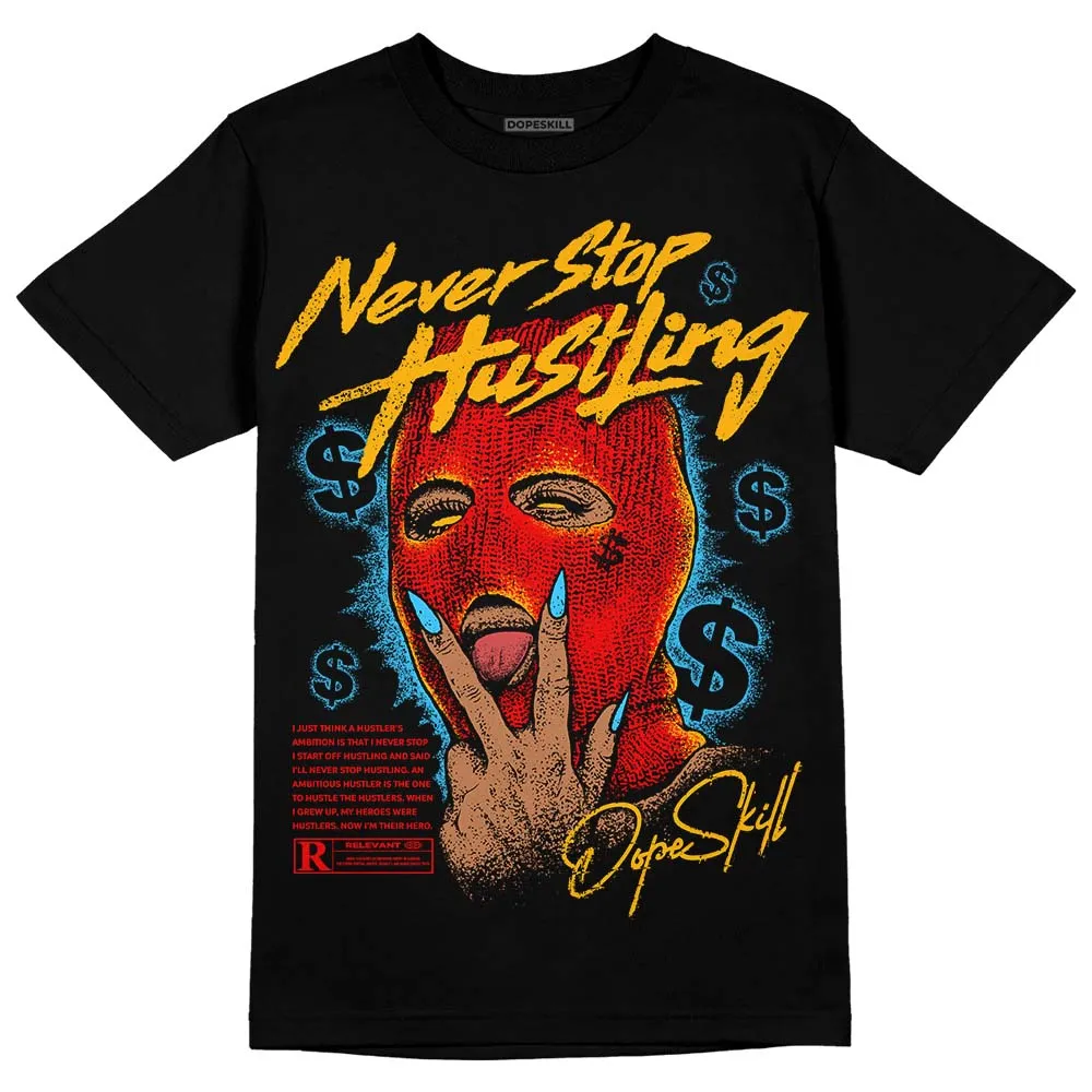 Red Collection DopeSkill T-Shirt Never Stop Hustling Graphic sold by DopeSkill