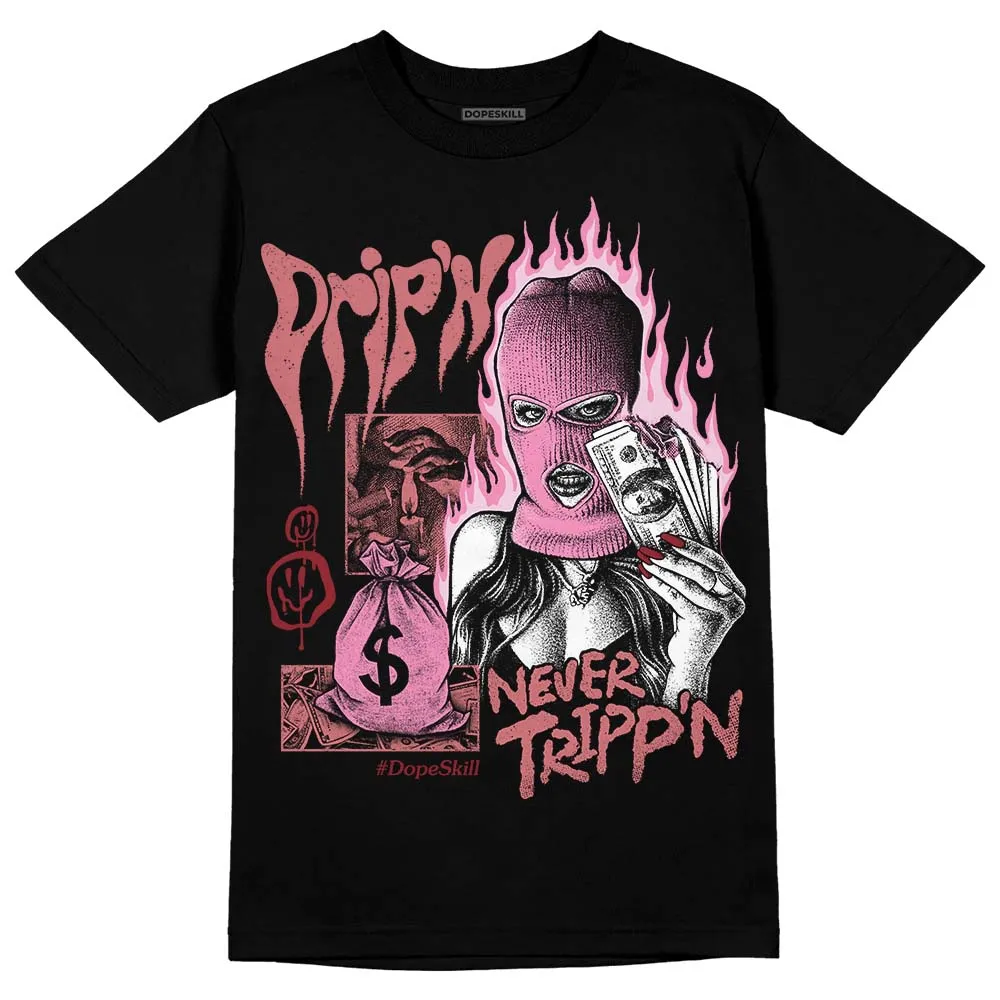 Valentine's Day Collection DopeSkill T-Shirt Drip'n Never Tripp'n Graphic sold by DopeSkill product image thumbnail 2