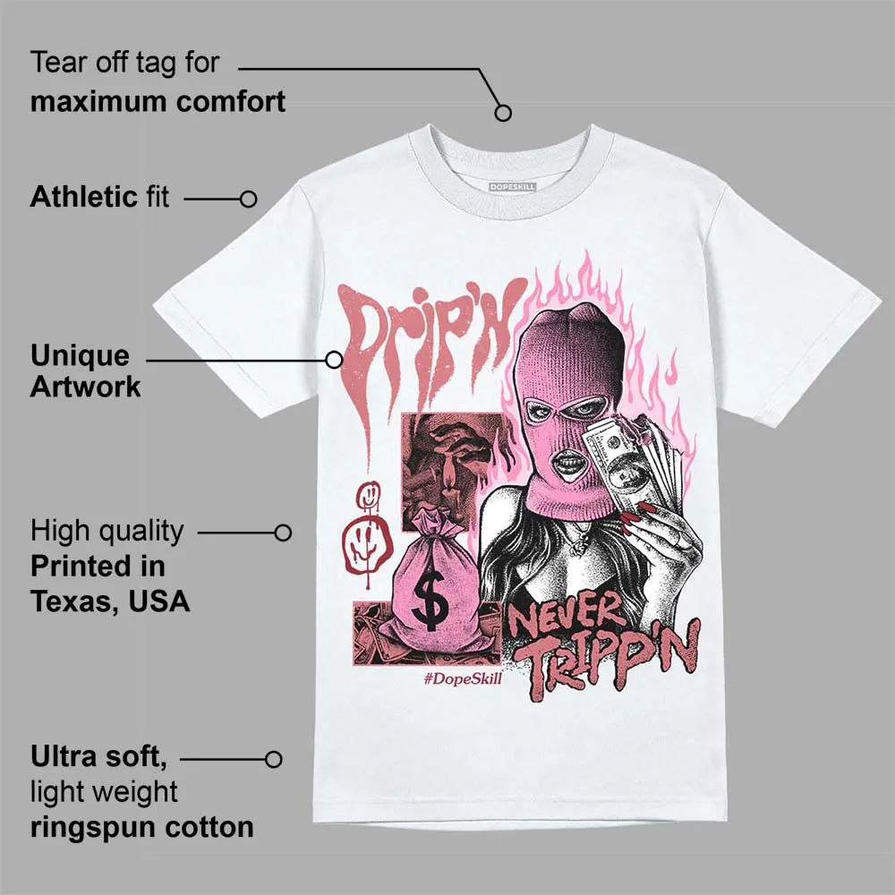Valentine's Day Collection DopeSkill T-Shirt Drip'n Never Tripp'n Graphic sold by DopeSkill product image thumbnail 3