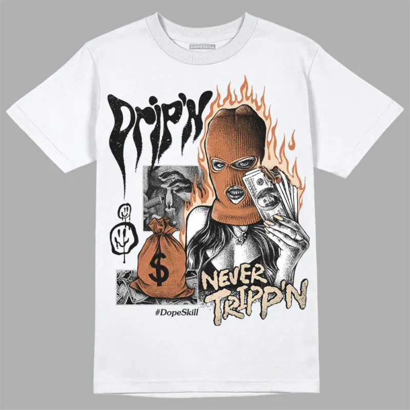 Craft Ivory 3s DopeSkill T-Shirt Drip'n Never Tripp'n Graphic sold by DopeSkill