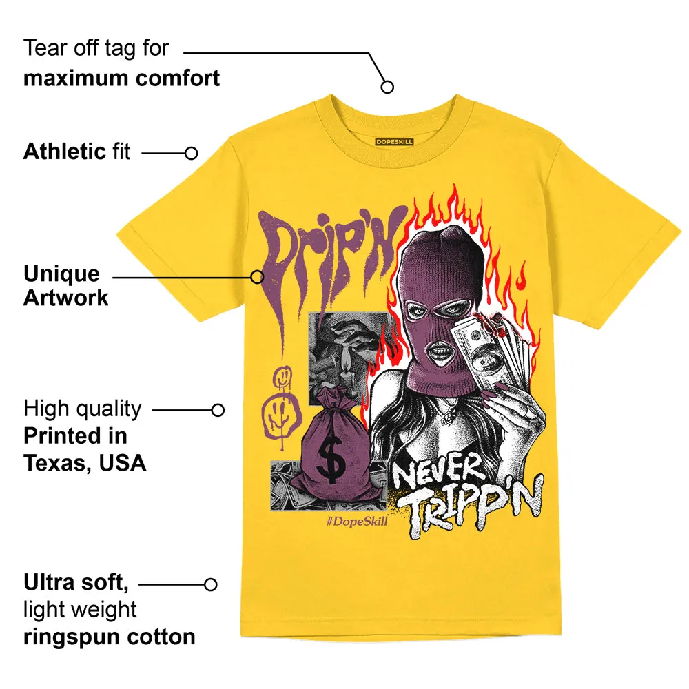 Brotherhood 1s High OG DopeSkill University Gold T-shirt Drip'n Never Tripp'n Graphic sold by DopeSkill product image thumbnail 2