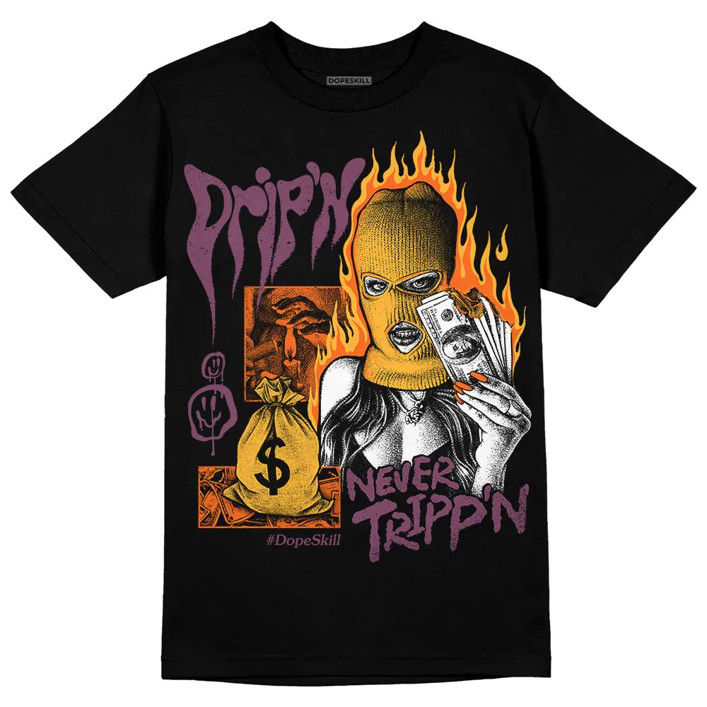 Brotherhood 1s High OG DopeSkill T-Shirt Drip'n Never Tripp'n Graphic sold by DopeSkill product image thumbnail 2