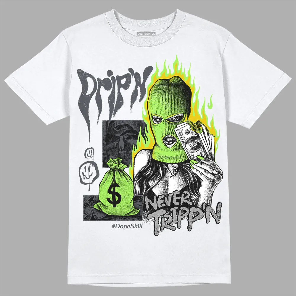 Green Bean 5s DopeSkill T-Shirt Drip'n Never Tripp'n Graphic sold by DopeSkill product image thumbnail 2