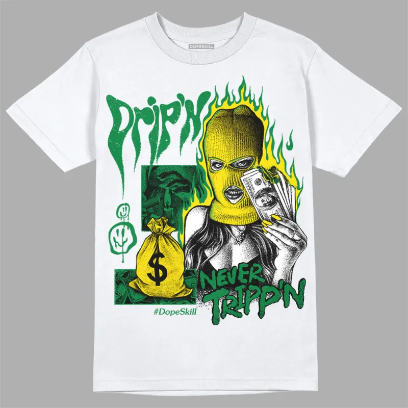 Dunk Reverse Brazil DopeSkill T-Shirt Drip'n Never Tripp'n Graphic sold by DopeSkill
